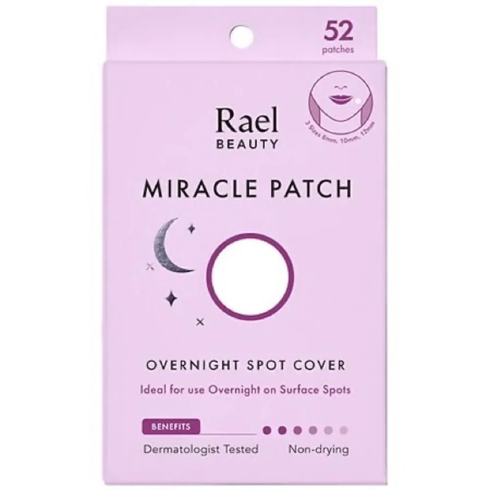 Rael Miracle Patch Overnight Spot Cover Set • 52 Count  • NIB